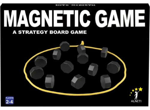 Magnet game with - with, string