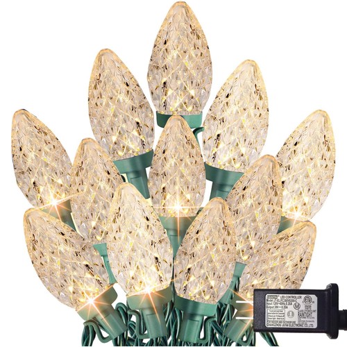 100 led christmas string - c9,