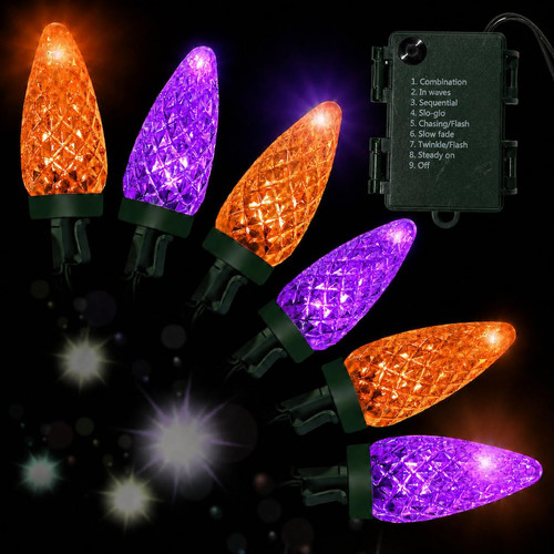 Halloween string lights - halloween,