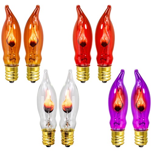 Orange purple red clear - /,